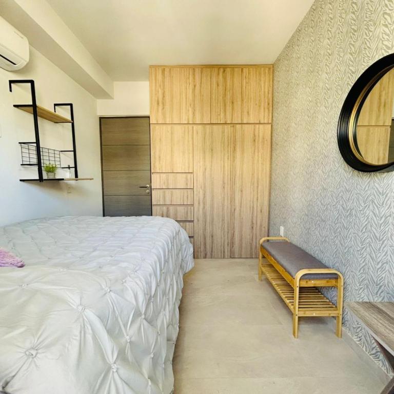 Lindo con gran alberca tipo playa by G P S rentas - Two-Bedroom Apartment - 21