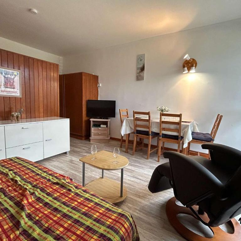 Studio confort 4 pers. à 50m des pistes, Wifi, animaux admis - Appartement 1 Chambre - 1
