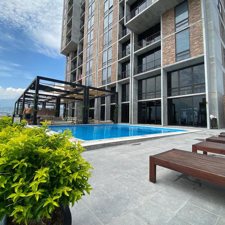 Lux 2 bedroom apartment, swimming pool, gym and free parking spot in Macro Plaza area - Two-Bedroom Apartment - 33