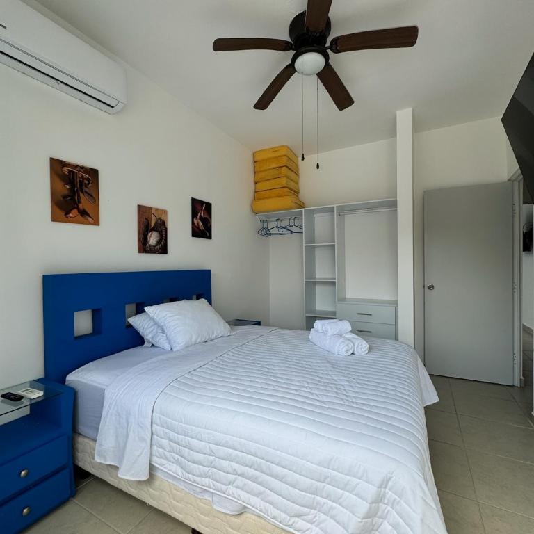 Hermosa y cómoda casa con alberca compartida en Puerto Morelos - Vacation Home - 3