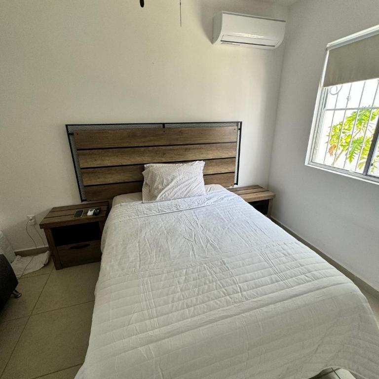 Hermosa y cómoda casa con alberca compartida en Puerto Morelos - Double Room with Garden View - 3