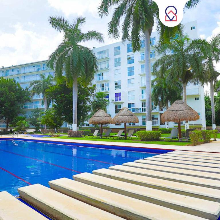 Spacious Apartment with Gym & Pool Cancun - Apartment - 1