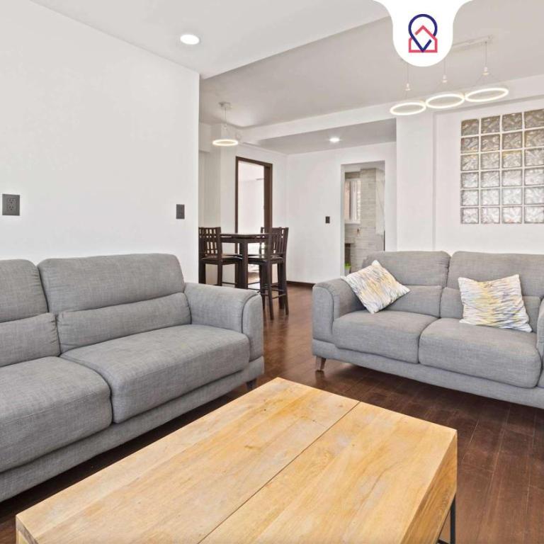 Spacious Apartment with 2 Bedrooms in CDMX - Apartment - 1