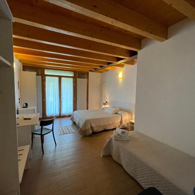 Al Vajo Dependance - Apartments-Zimmer - Camera Matrimoniale con Vista Lago - 19