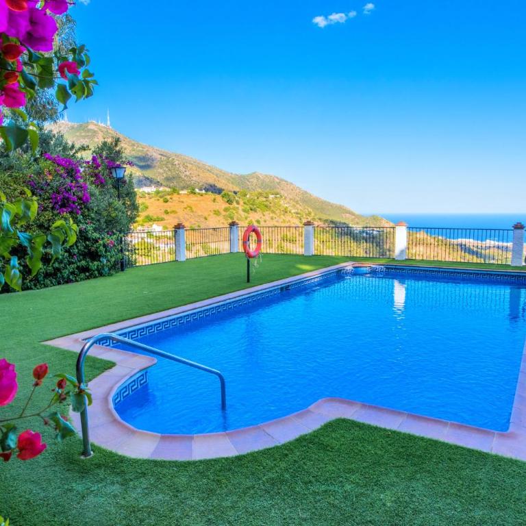 Mijas Pueblo, 3 terraces & pool with sea view - Apartamento de 2 dormitorios con terraza y vistas al mar - 1