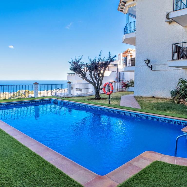 Mijas Pueblo, 3 terraces & pool with sea view - Apartamento de 2 dormitorios con terraza y vistas al mar - 11