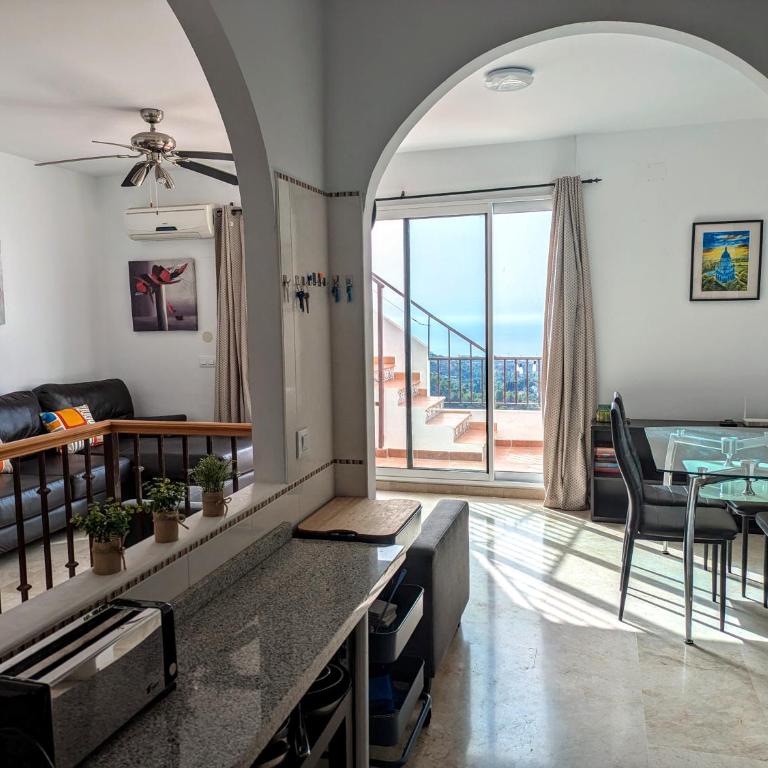 Mijas Pueblo, 3 terraces & pool with sea view - Apartamento de 2 dormitorios con terraza y vistas al mar - 8
