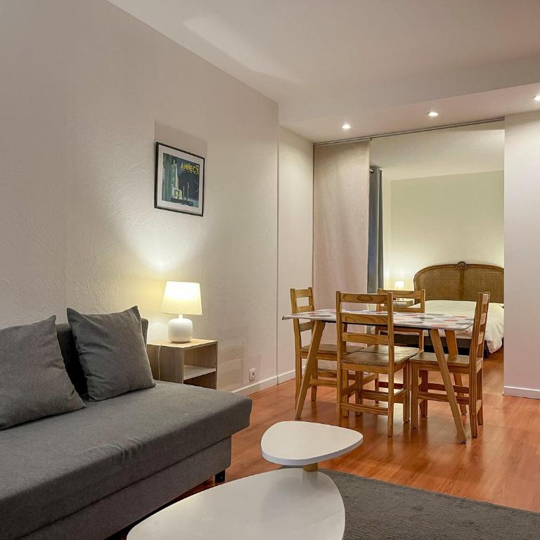 Appartement idéal en plein centre ville proche lac - Apartamento de 1 dormitorio - 4