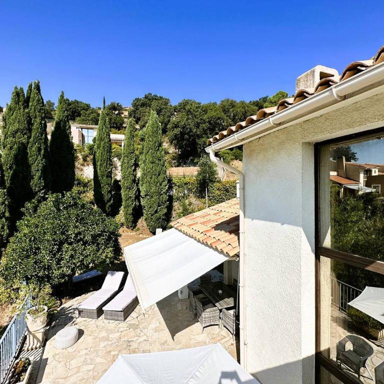 Le Langoustier pour 6 personnes avec piscine à La Londe-Les-Maures - Haus mit 3 Schlafzimmern - 6