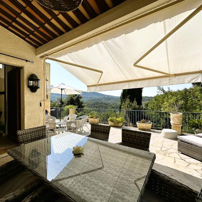Le Langoustier pour 6 personnes avec piscine à La Londe-Les-Maures - Haus mit 3 Schlafzimmern - 4