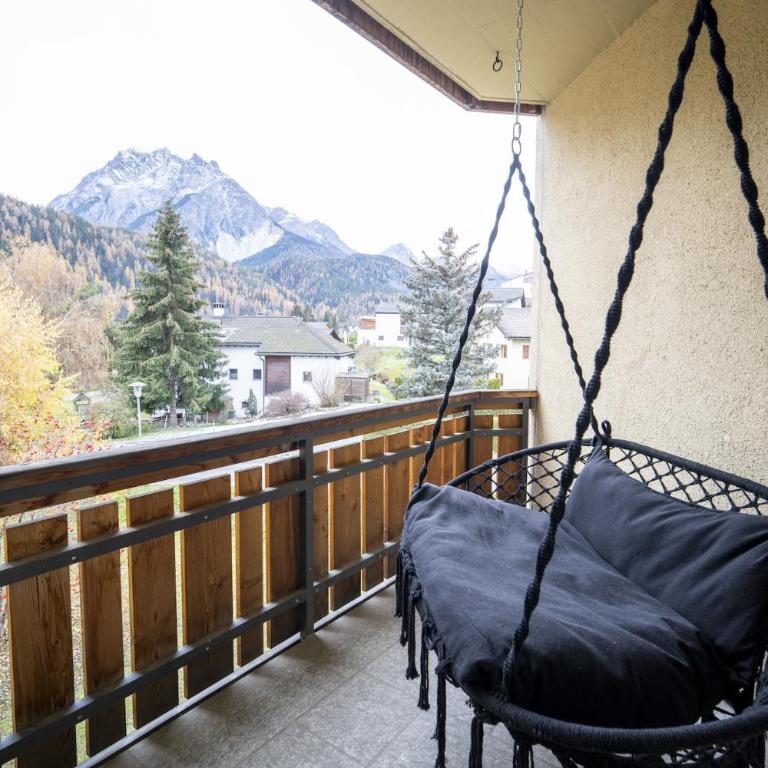 Chasa Serras Abderhalden - Apartment mit Balkon - 3