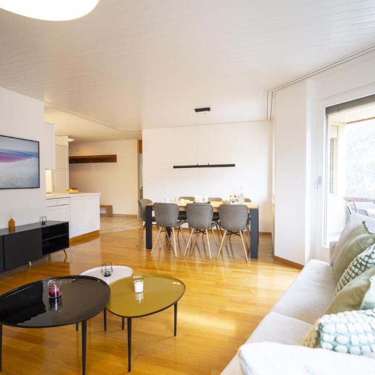 Chasa Serras Abderhalden - Apartment mit Balkon - 4