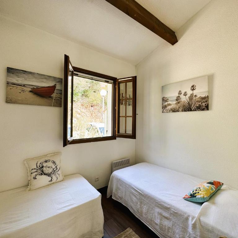 Le Langoustier pour 6 personnes avec piscine à La Londe-Les-Maures - Haus mit 3 Schlafzimmern - 23