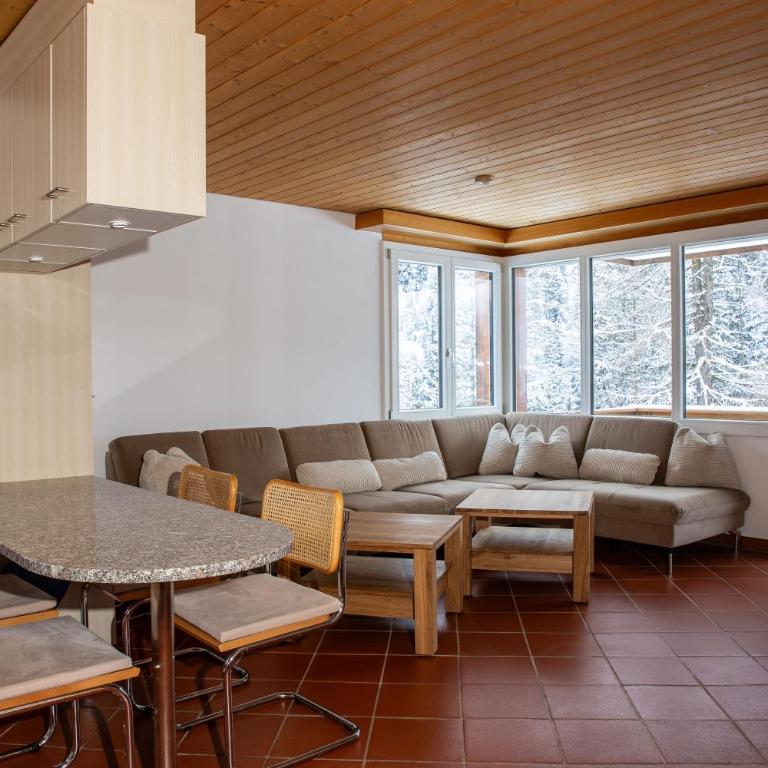 Trais Fluors Samnaun-Compatsch - Apartment mit 2 Schlafzimmern - 8