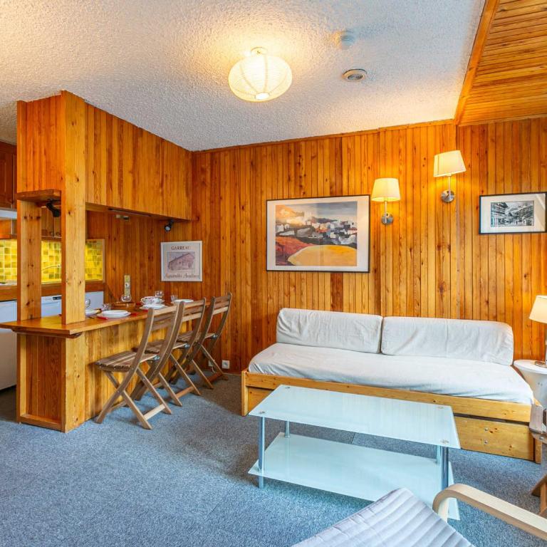 Appartement skis aux pieds 6 pers, Wifi, Animaux admis - FR-1-694-256 - Appartement - 8