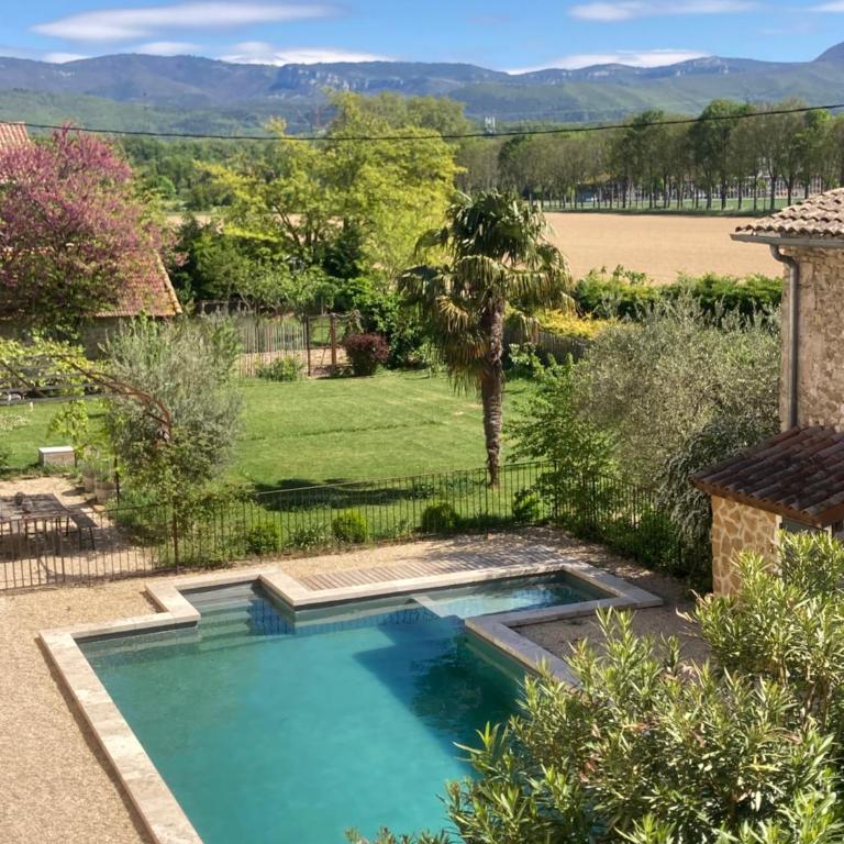 maison d'hôtes la ferme saint Pierre Drôme - Suite Deluxe avec Lit King-Size - 4
