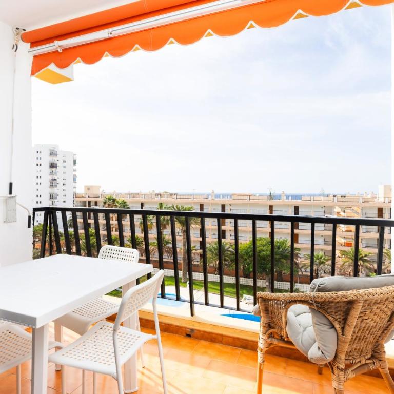 Amazing Ocean view & Pool Los Cristianos Achacay - Apartamento de 2 dormitorios con terraza y vistas al mar - 23