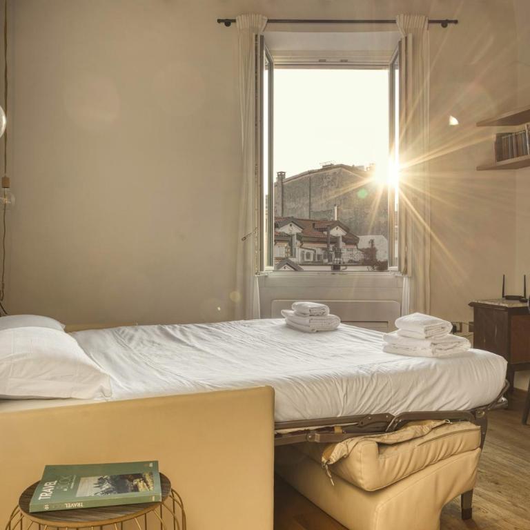 Just Urban Stays - Bright Penthouse - Heart of Milan 10 min to Duomo - Appartamento con 1 Camera da Letto - 5