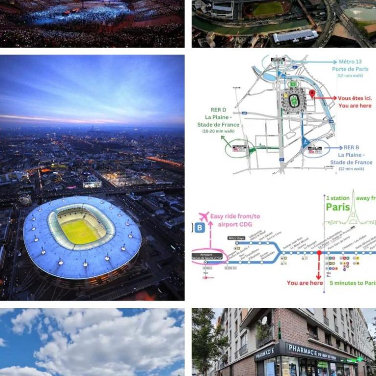 Cosy home stade de France CDG airport - One-Bedroom Apartment - 31