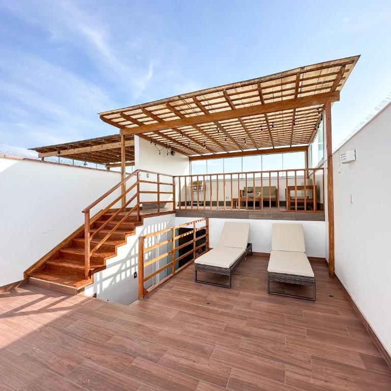 TRIPLEX con piscina privada en San Bartolo - Three-Bedroom Apartment - 12