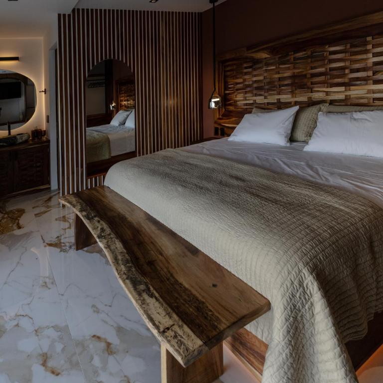 Lu Vee Oasis - Habitación con cama extragrande y vistas al mar - 12