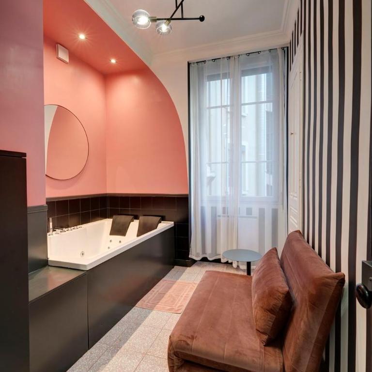 La Suite en Rose - Spa - Lyon Centre Brotteaux - Appartement Supérieur - 17