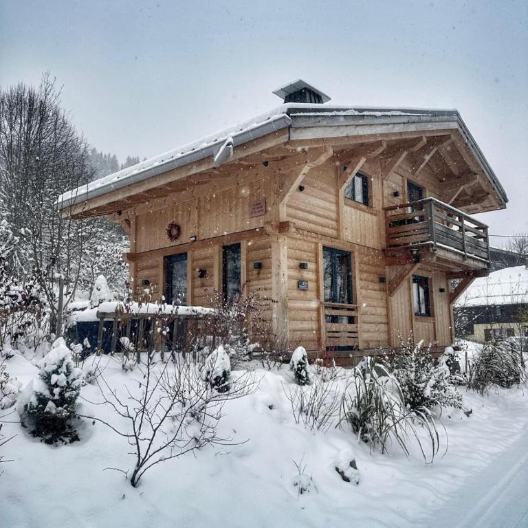 Chalet ski-in-out face au MontBlanc & Bain nordique - Chalet mit 2 Schlafzimmern - 23