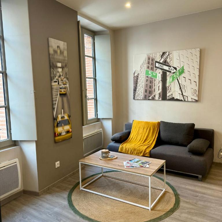 Magnolia, Studio centre ville de Montauban - Appartement 1 Chambre - 6