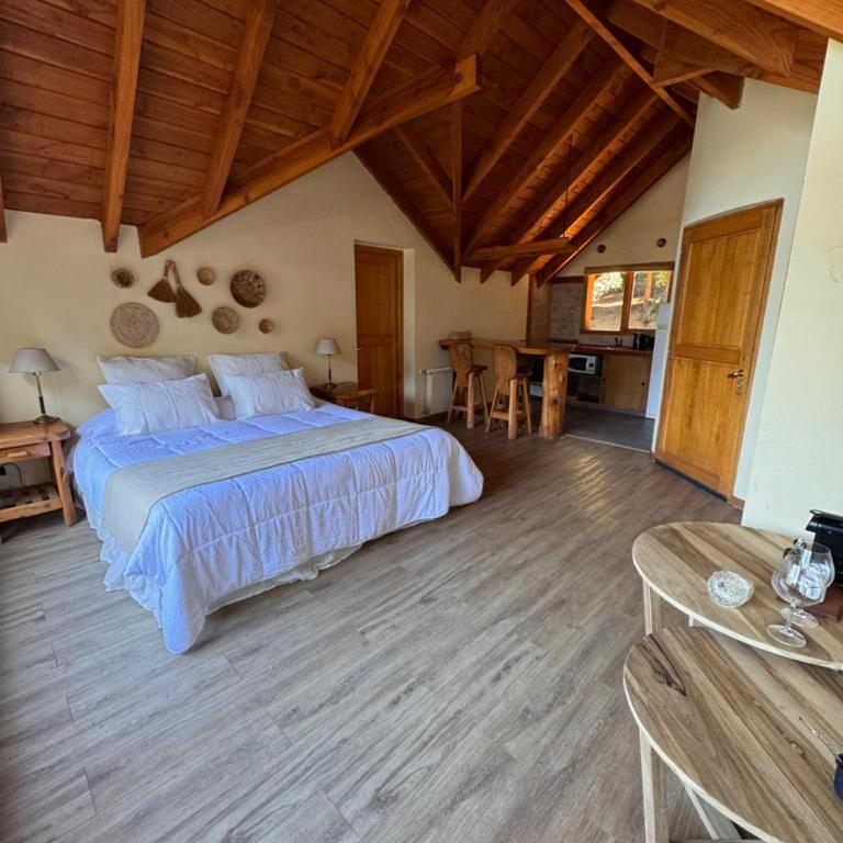 El Remanso del Lago - Habitación con cama extragrande y vistas al lago - 4