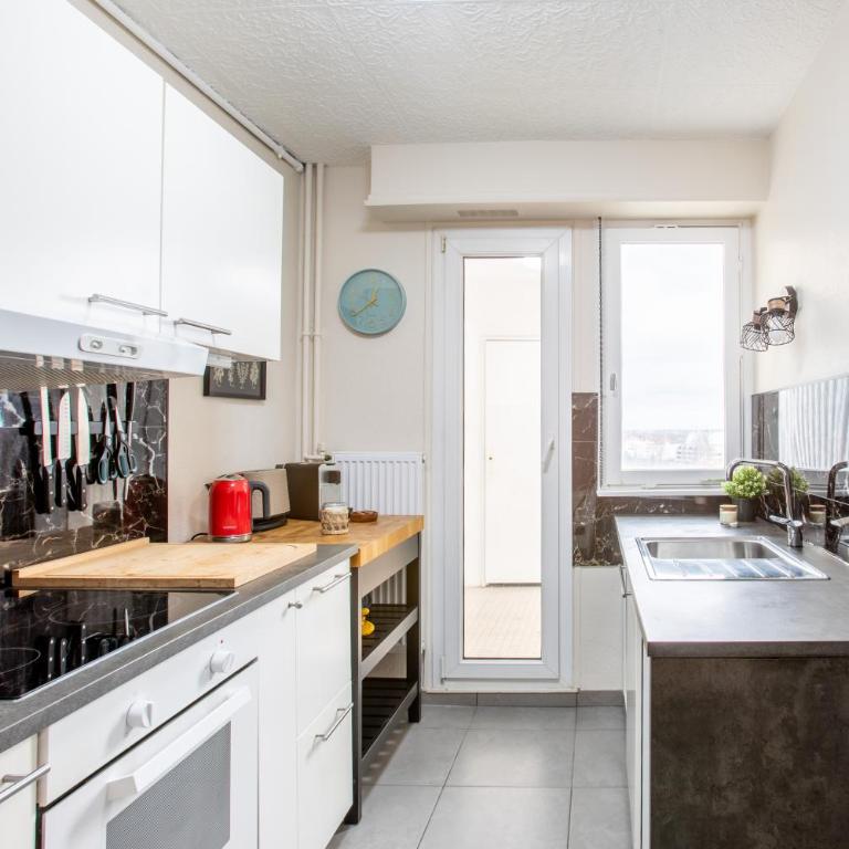 Nouveau, Vue incroyable, terrasse & confort - Appartement 1 Chambre - 8