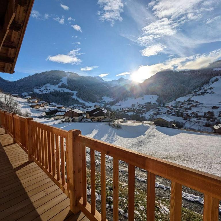 Lodge alpin chaleureux, 4 chambres, 10 pers, parking, terrasse, Arêches-Beaufort - Appartement 4 Chambres - 3