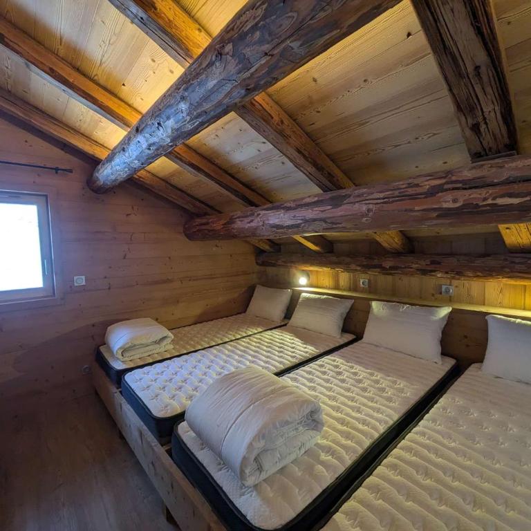 Lodge alpin chaleureux, 4 chambres, 10 pers, parking, terrasse, Arêches-Beaufort - Appartement 4 Chambres - 5