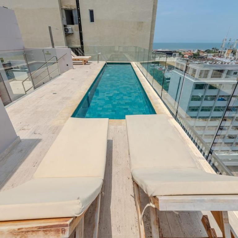 Trendy loft in old city - Rooftop Pool - Deluxe Apartment - 30