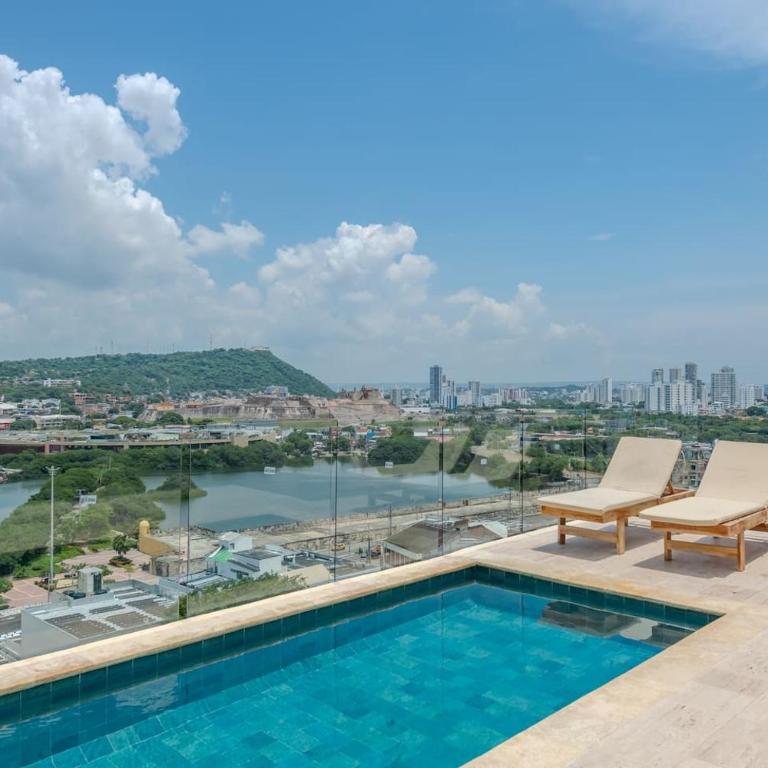 Trendy Loft In Old City - Rooftop Pool - Apartamento Deluxe - 29