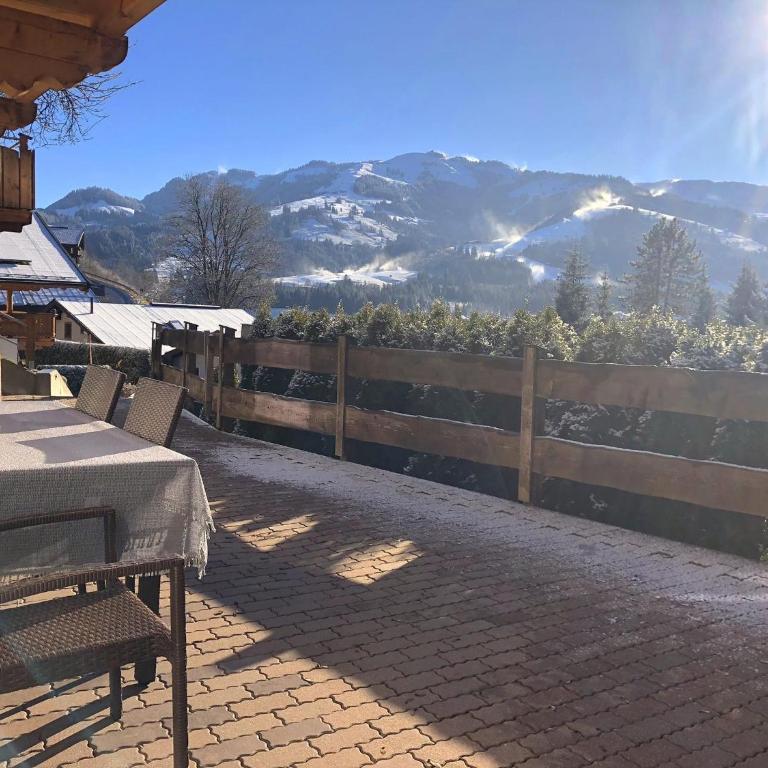Sonnplatzl Appartement Kirchberg - Apartment mit 1 Schlafzimmer und Terrasse - 14