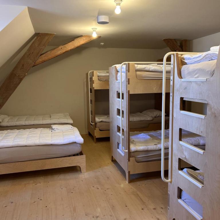 Grand Hotel du Cervin - Auberge de jeunesse et spa - Etagenbett im gemischten Schlafsaal - 4