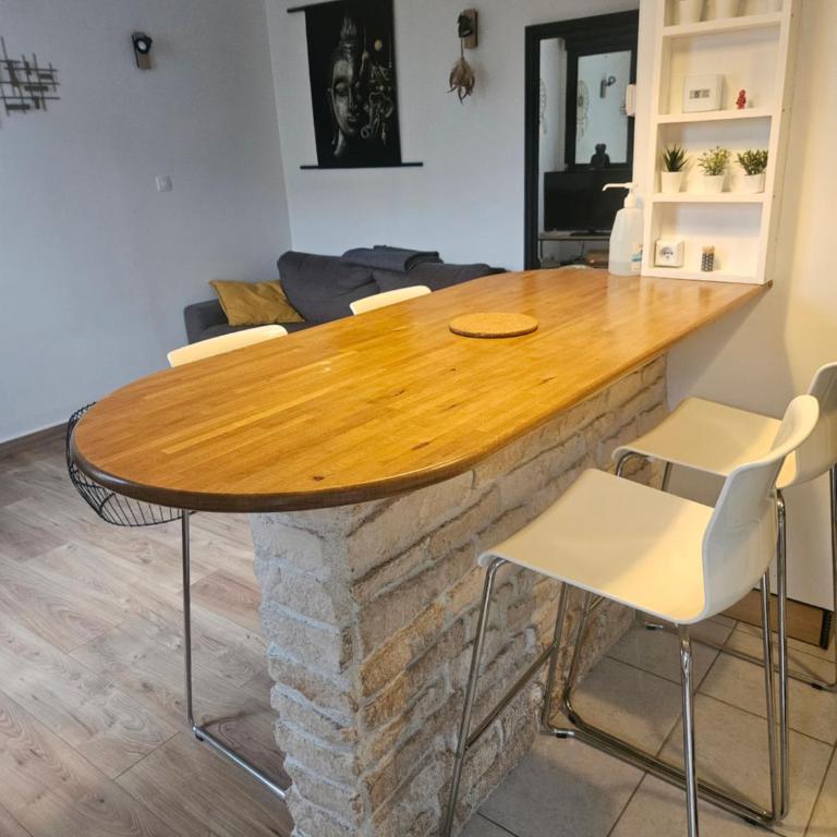 Appart T2 avec cour - Appartement 1 Chambre avec Terrasse - 7