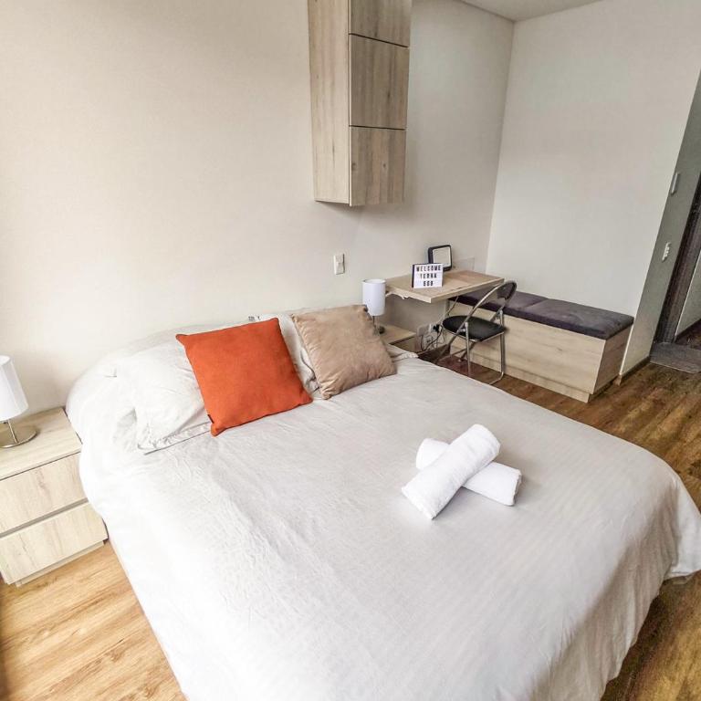 Apartaestudio en Bogotá - Wifi 600mb - La Castellana - Apartamento Estudio con balcón - 10