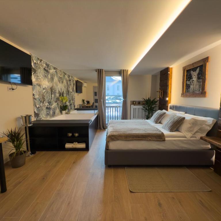 Il Cervo Chambres d'hôtes - Camera Matrimoniale con Vasca Idromassaggio - 10