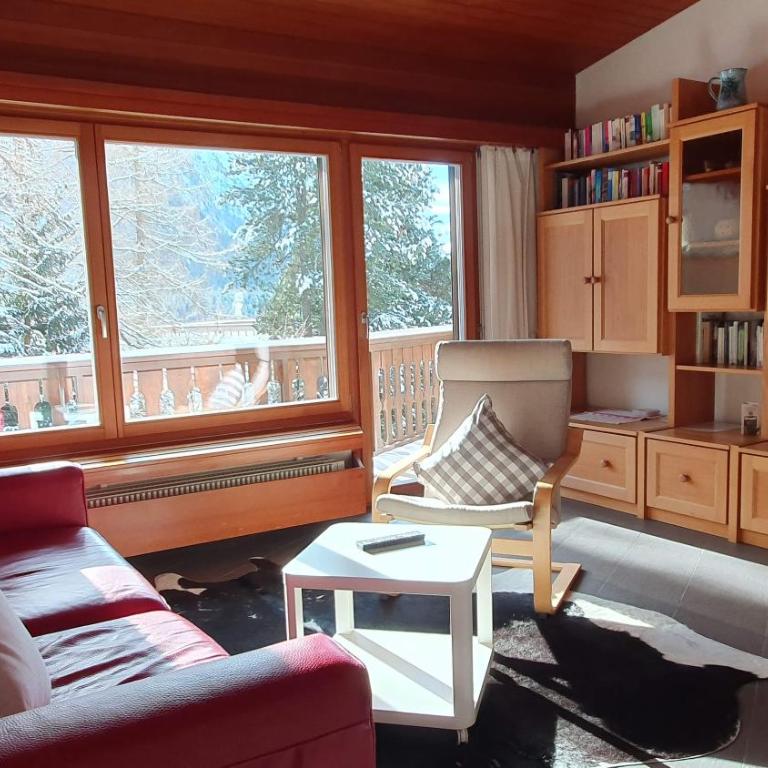 Chesa Blais - Apartment mit Balkon - 1