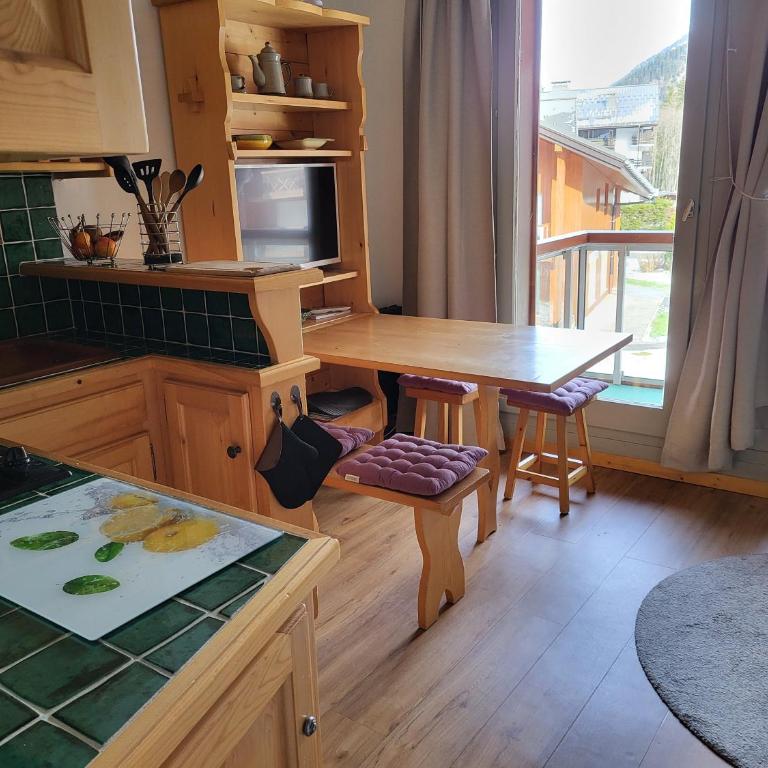 Studio Mezzanine Les Combettes E - Apartment mit Balkon - 3