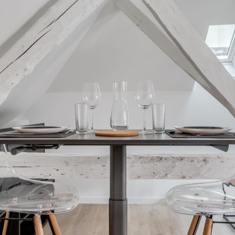 L'Atypique - Echappée sous les toits - Appartement 1 Chambre - 8