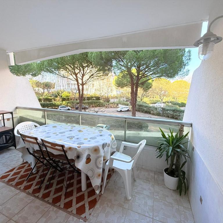 COSY APPART LE COUCHANT 4 Pers - CLIM, BALCON,PISCINE,PLAGE 5 MIN, LA GRANDE MOTTE - Appartamento con 1 Camera da Letto - 9