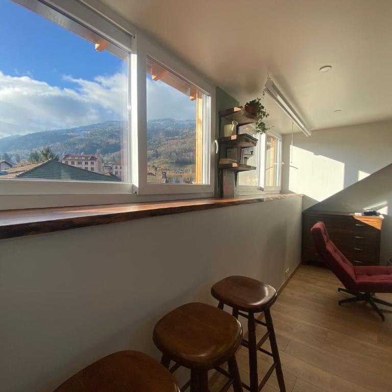 Grand T1 familial, vidéoprojecteur et superbe vue ! - Appartement 2 Chambres - 5
