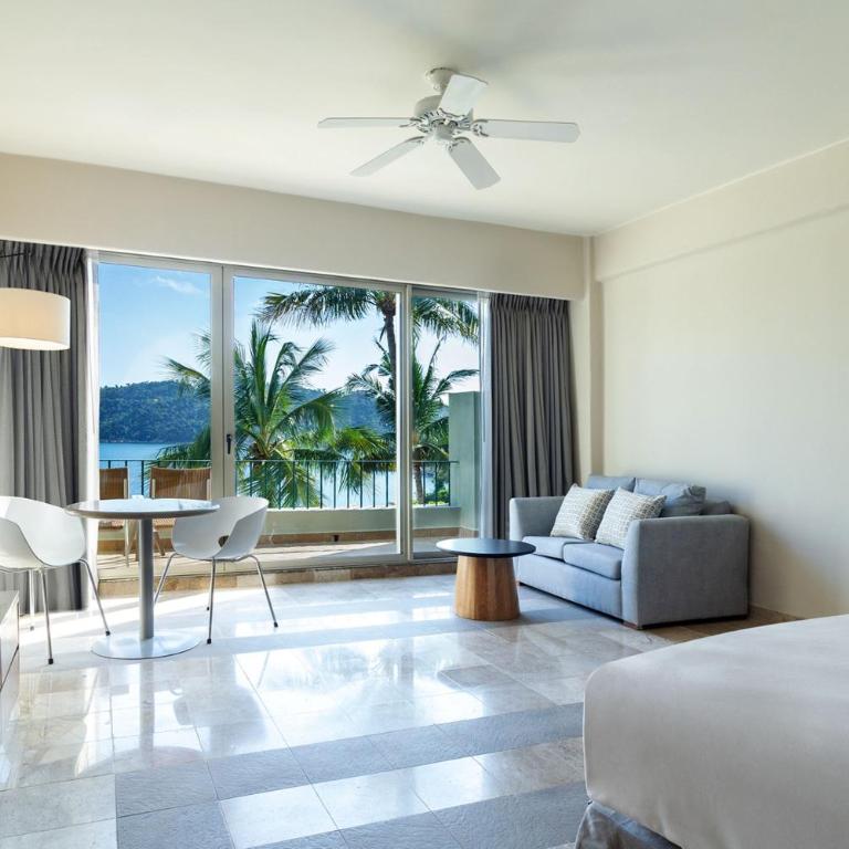 Camino Real Acapulco Diamante - Deluxe con vistas al mar - 1 cama extragrande - 4