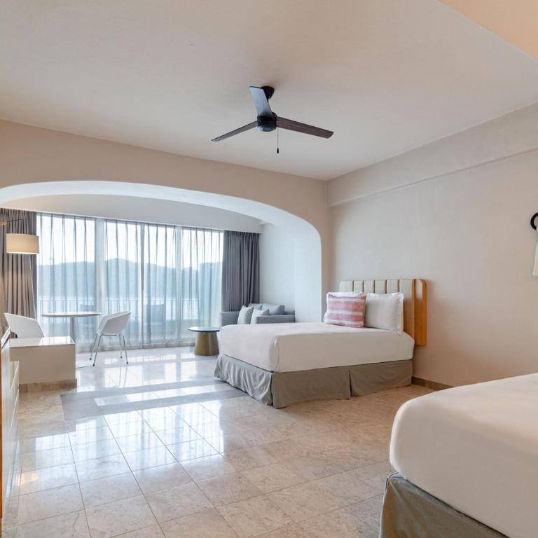 Camino Real Acapulco Diamante - Habitación Deluxe Superior con cama supletoria - 1 cama extragrande - 4
