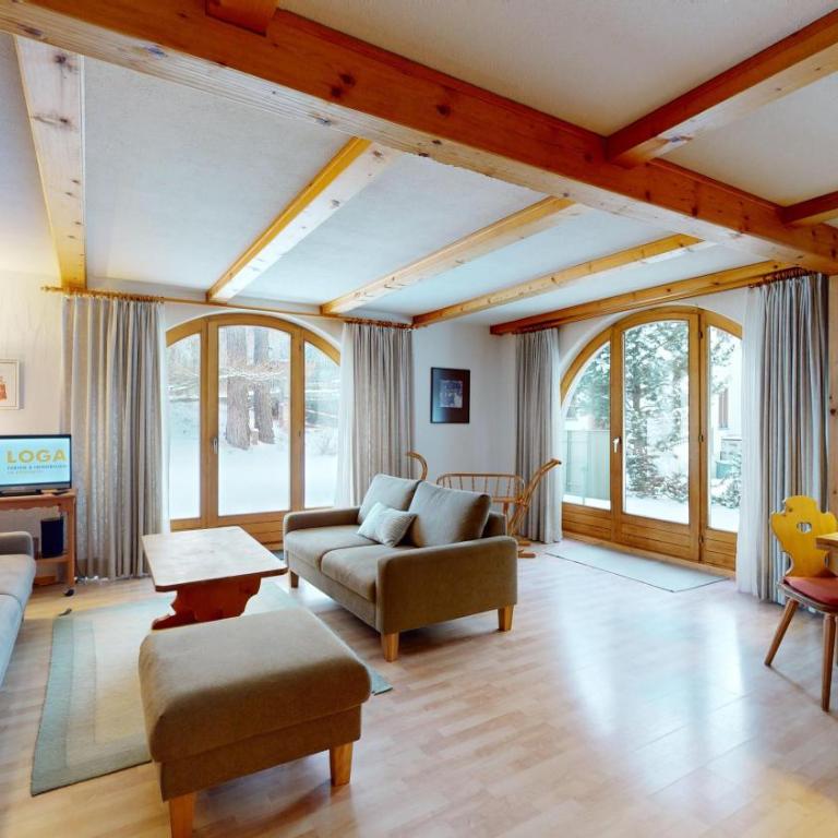 Suot Larsch 3 - Apartment mit Blick auf die Berge - 5