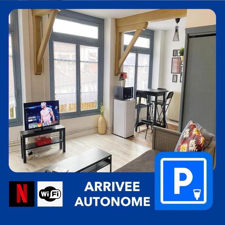 015 CHIC & COSY STUDIO 41m2 HYPERCENTRE WIFI SMART TV NETFLIX - Studio - 37