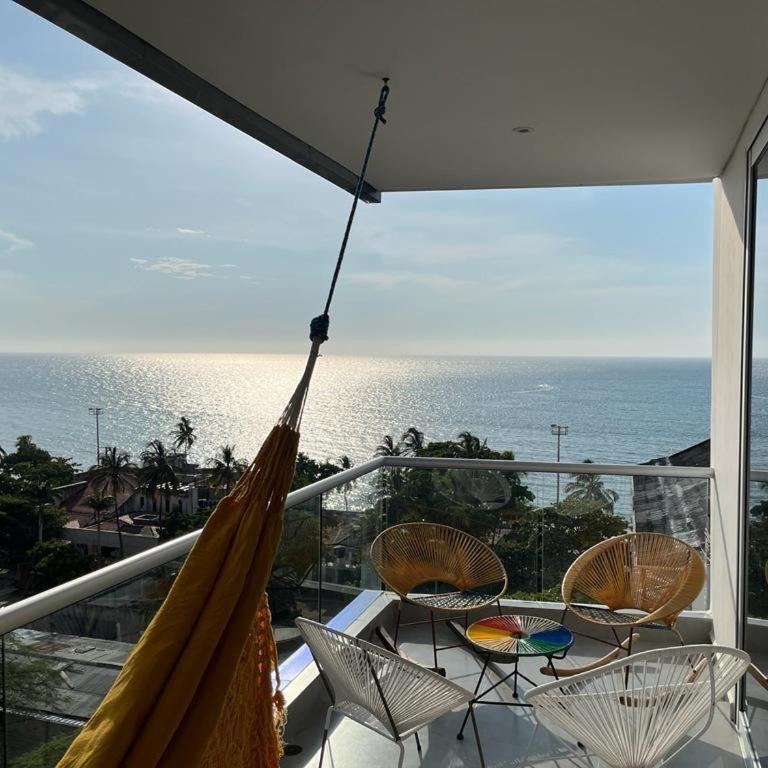 Santa Marta frente al mar - Two-Bedroom Apartment with Terrace and Sea View - 6
