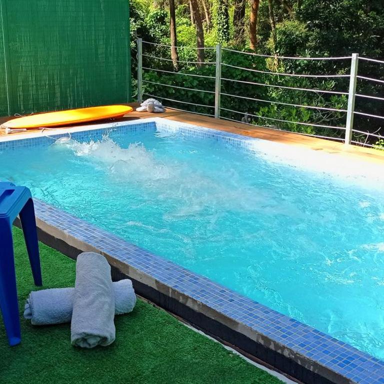 Piscina-Jacuzzi Parrilla Playa Casa 3 Dormitorios - Three-Bedroom House - 16